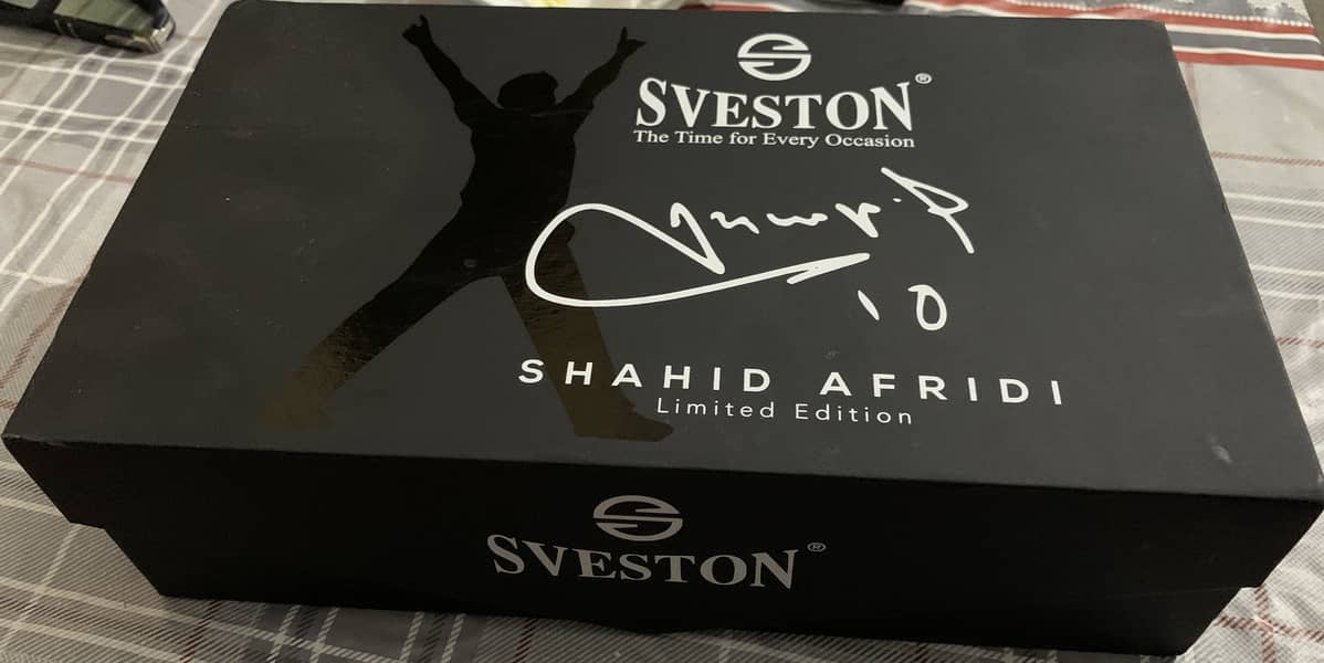 Seveston watch Shahid Afridi Limited Edition 3