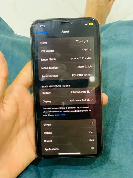 iPhone 11 pro Max PTA approved 7