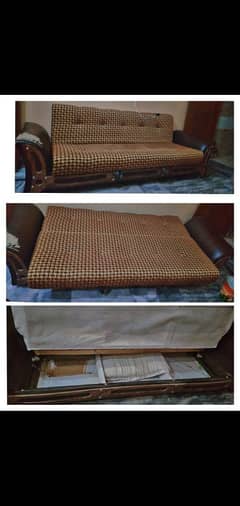 sofa come bed with new condition