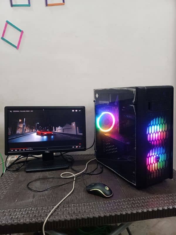 GAMING AND VIDEO EDITING SYSTEM. RX-580 ,8GB GRAPHIC CARD SAPHER 0