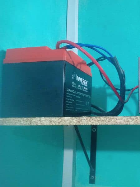 inverex lithium LifePO4 Dry battery 38Ah 1