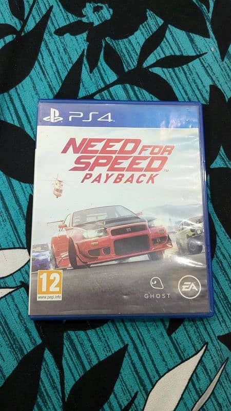 Ps4 Games:Need for speed payback, Mortal Kombat XL, Infamous secondson 3