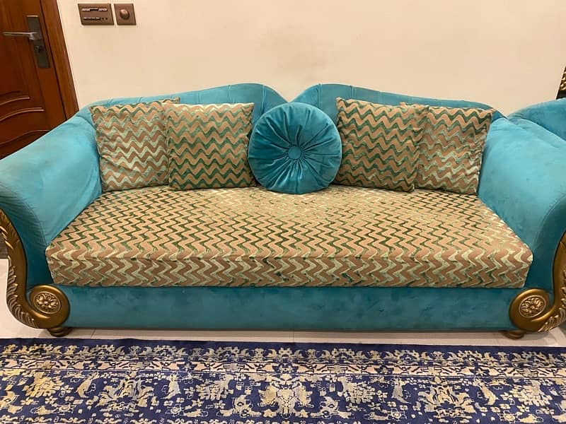 8 seater sofa set with moltyfoam cushion 1