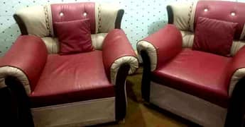 5 seatr sofa set like new