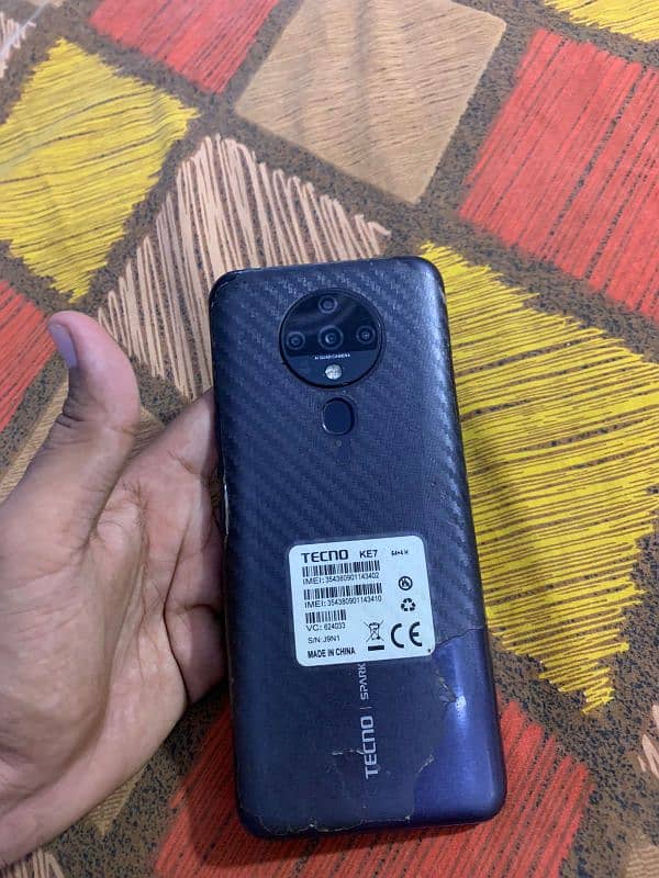 Tecno Spark 6 4 ram 64gb rom 5