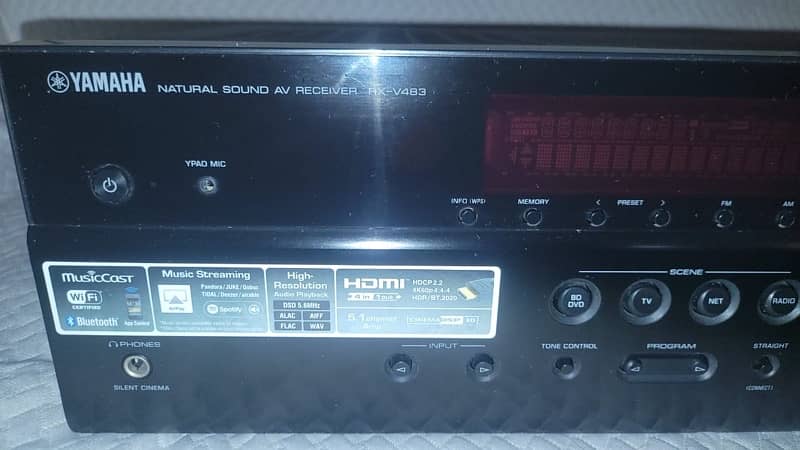 Yamaha Rx-v 483 5.1 AV Receiver like Denon Onkyo Pioneer Marantz Sony 1