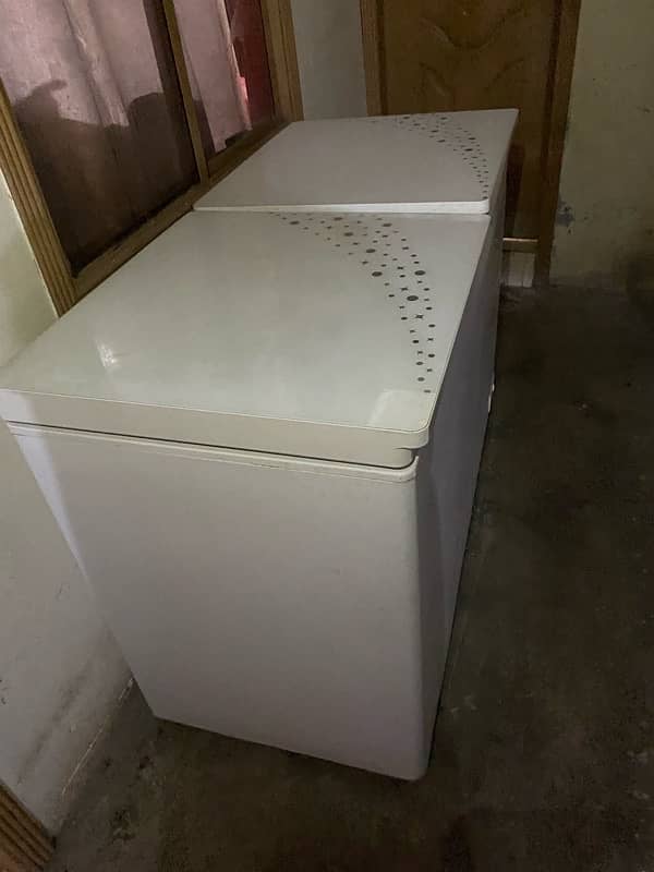 PEL double door deep freezer 1