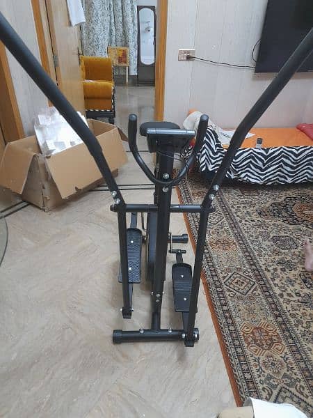 Elliptical Air bike Exercise Cycle Gym Fitness Machine 5