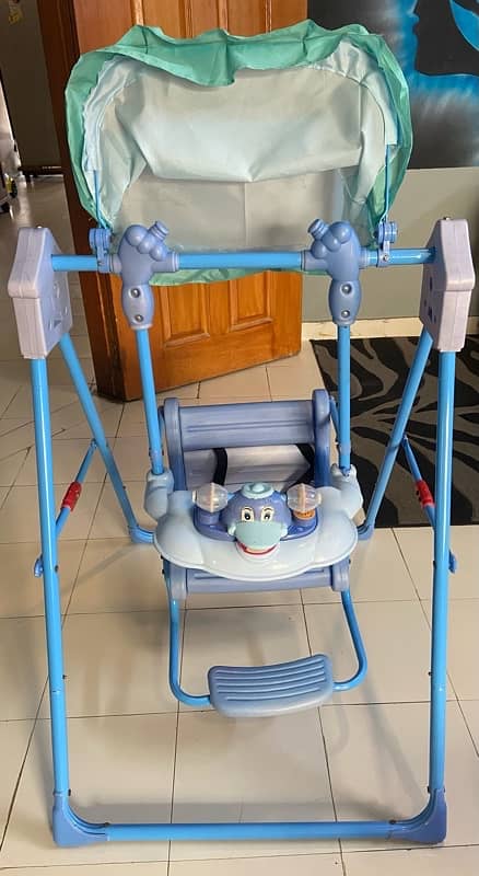 Blue Baby Swing. 6