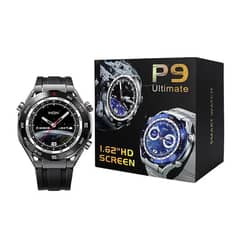 P9 Ultimate Smart Watch 1.62 Inch Amouled 3D Dynamic Dial NFC 0