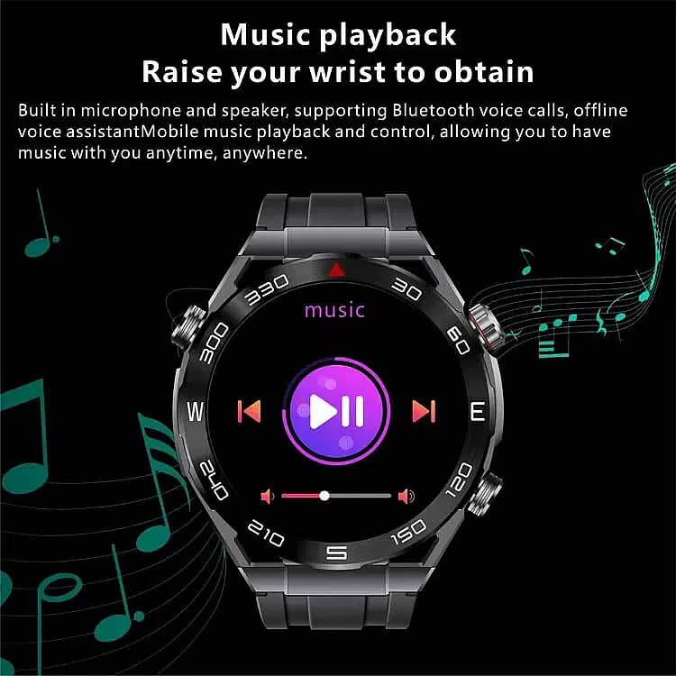 P9 Ultimate Smart Watch 1.62 Inch Amouled 3D Dynamic Dial NFC 3