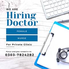 Female MBBS Doctor & Nurse