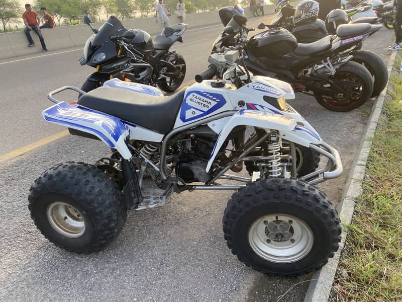 Yamaha blaster atvbike quadbike 4 wheel bike  atv quad bike 5