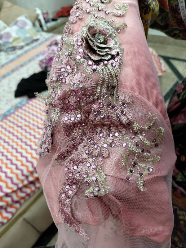 fairy frock with dupatta 4