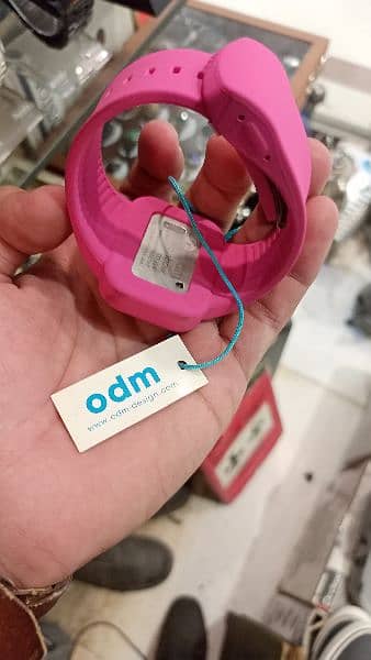 Odm new watch in green and pink/rainbow color 5