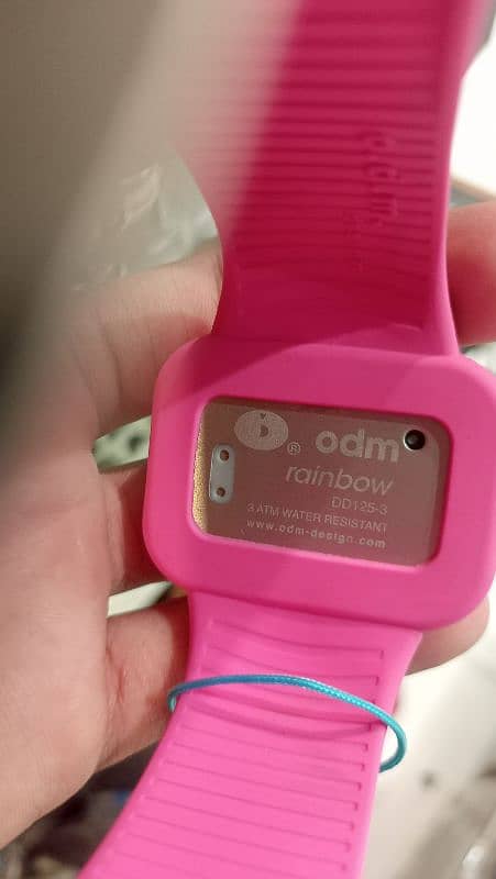 Odm new watch in green and pink/rainbow color 7