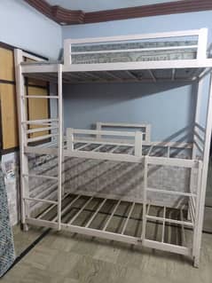 bunk bed (triple story bed frame available).