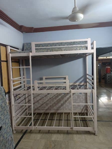 bunk bed (triple story bed frame available). 2