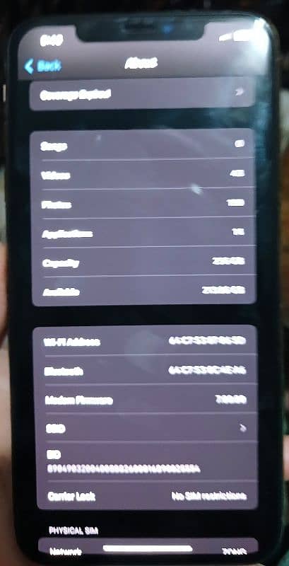 iPhone XS max PTA approved 256Gb. 2