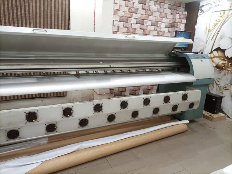 Panaflex Printing machine  N Model 3278 (8Head Machine) 2