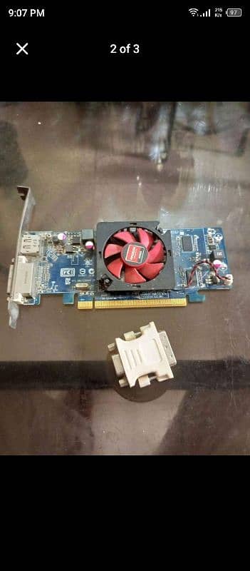 1GB Graphic card With VGA Converter 0