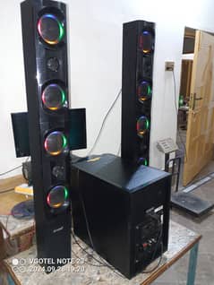 Audionic rb 110 woofer and speakers