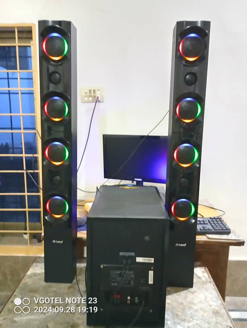 Audionic rb 110 woofer and speakers 2