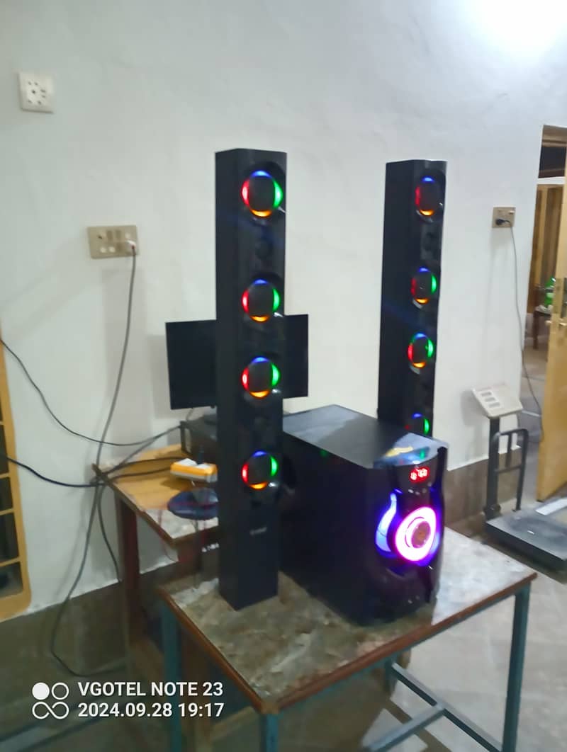 Audionic rb 110 woofer and speakers 3