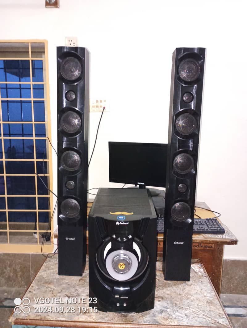 Audionic rb 110 woofer and speakers 7