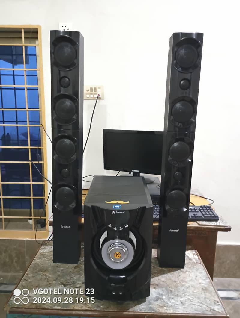 Audionic rb 110 woofer and speakers 9