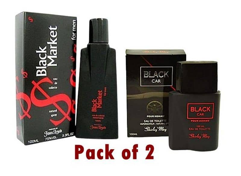 Men's Long Lasting Perfume- Pack Of 2, 100 ML 2