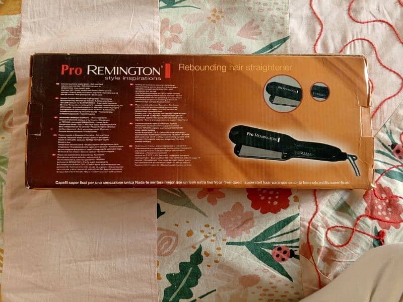 Pro Remington Rebounding Hair Straightener 4