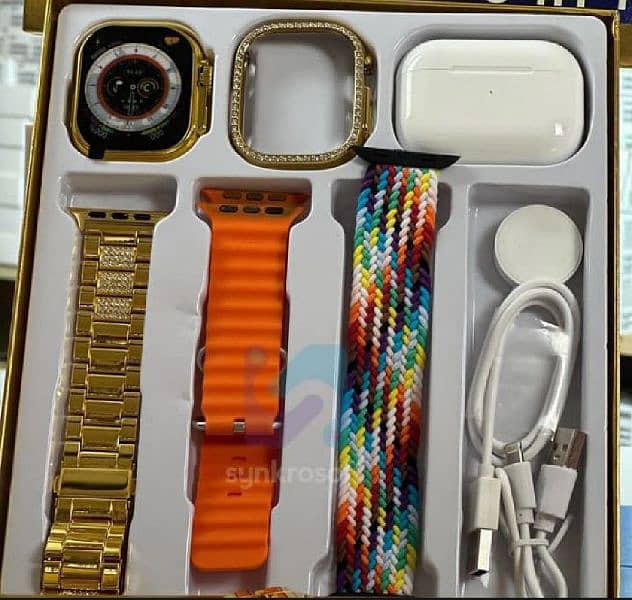 crown 4 in 1 smart watch 4