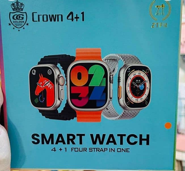 crown 4 in 1 smart watch 5