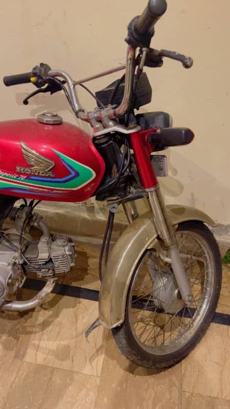 Dr k used bike urgent for sale cd 70 total geniun bike 2