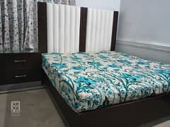 King Bed With Set For Sale without Mattress