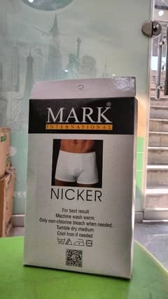 Mark boxers white pack of 3v