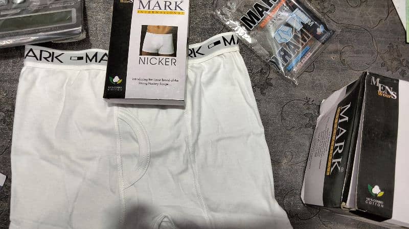 Mark boxers white pack of 3v 2