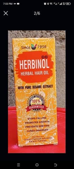 HERBINOL HERBAL HAIR OIL