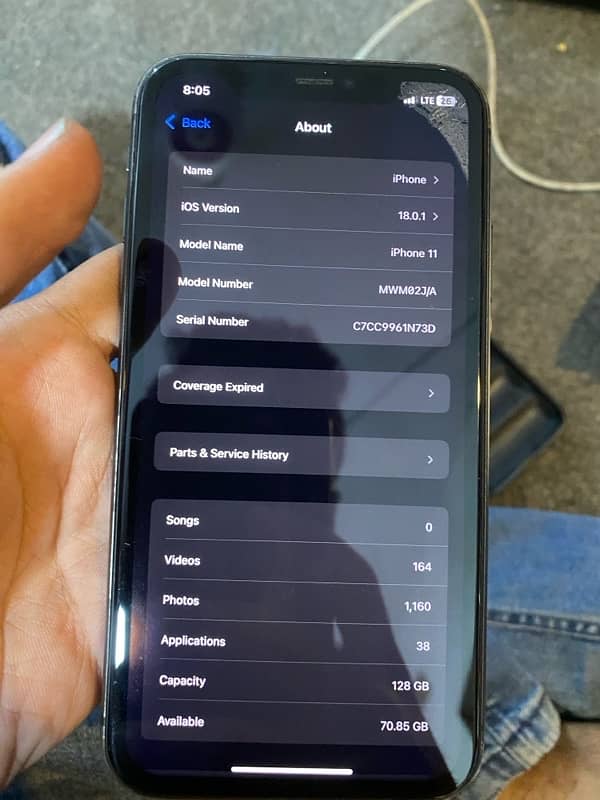 iPhone 11 128gb pta approved with box 7