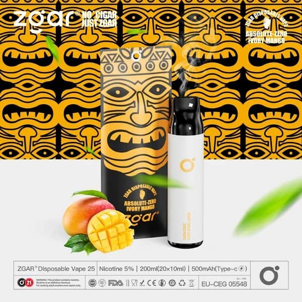 DISPOSABLE VAPE ZGAR DISPOSABLE VAPE 5% NICOTINE DISPOSABLE VAPE 3