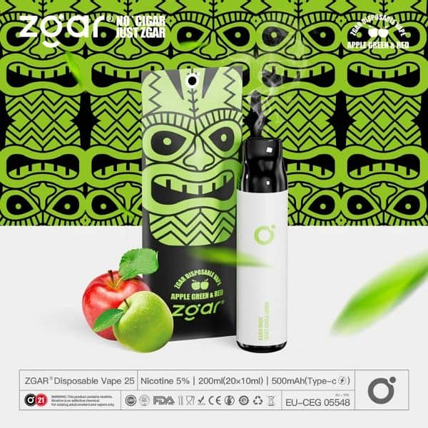 DISPOSABLE VAPE ZGAR DISPOSABLE VAPE 5% NICOTINE DISPOSABLE VAPE 5