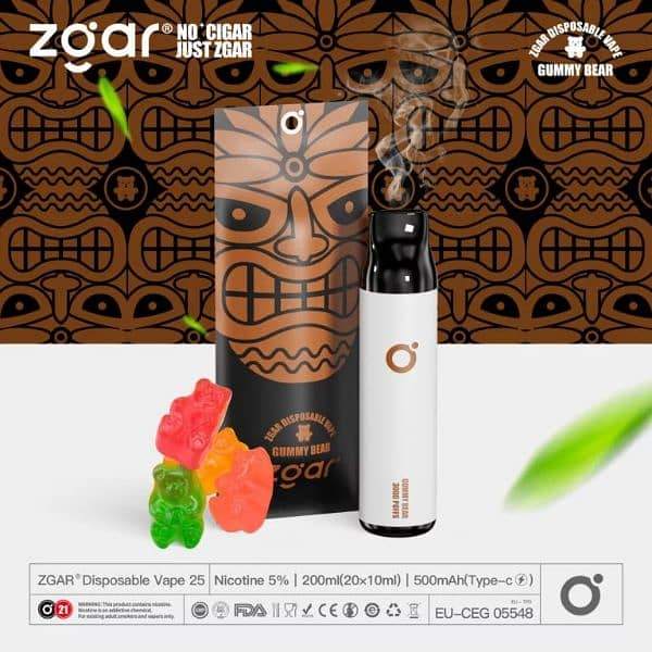 DISPOSABLE VAPE ZGAR DISPOSABLE VAPE 5% NICOTINE DISPOSABLE VAPE 9