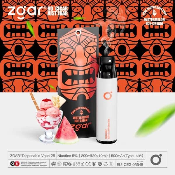 DISPOSABLE VAPE ZGAR DISPOSABLE VAPE 5% NICOTINE DISPOSABLE VAPE 10