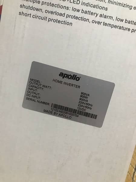 Apollo UPS 900W 1