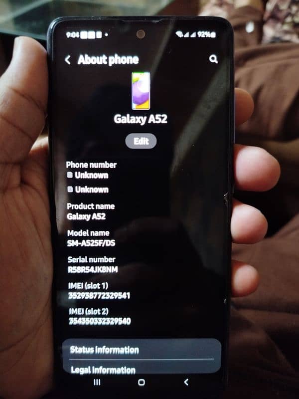 galaxy A52 8+128gb 3