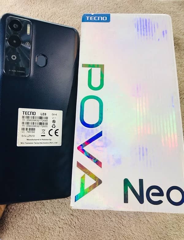 tecno pova neo with box 0