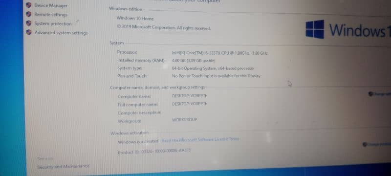 core i5 Asus 4gb ram 500gb urgent sale fix price 1