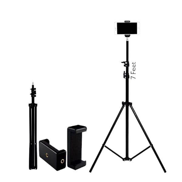 7 feet Aluminium Tripod Stand 0