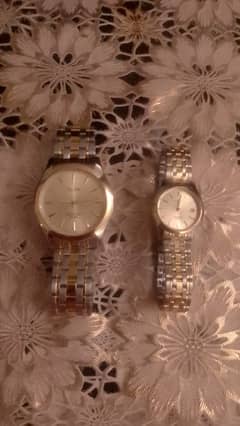 man and woman watch for sale